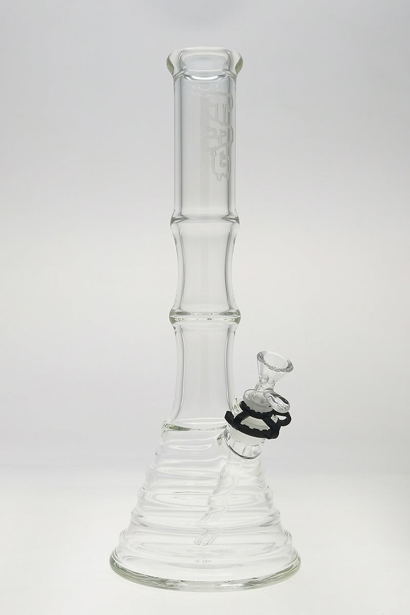 TAG - 15" Beaker Bamboo 50x7MM (4.50") 18/14MM Downstem - Discreet Smoker