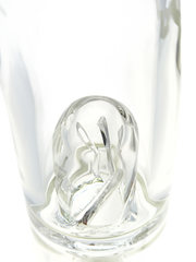 TAG - 14" Bent Neck Super Slit UFO Beaker 50x7MM - 18/14MM Downstem (4.00") - Discreet Smoker