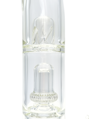 TAG - 14" Bent Neck Super Slit UFO Beaker 50x7MM - 18/14MM Downstem (4.00") - Discreet Smoker