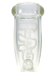 TAG - 14" Bent Neck Super Slit UFO Beaker 50x7MM - 18/14MM Downstem (4.00") - Discreet Smoker