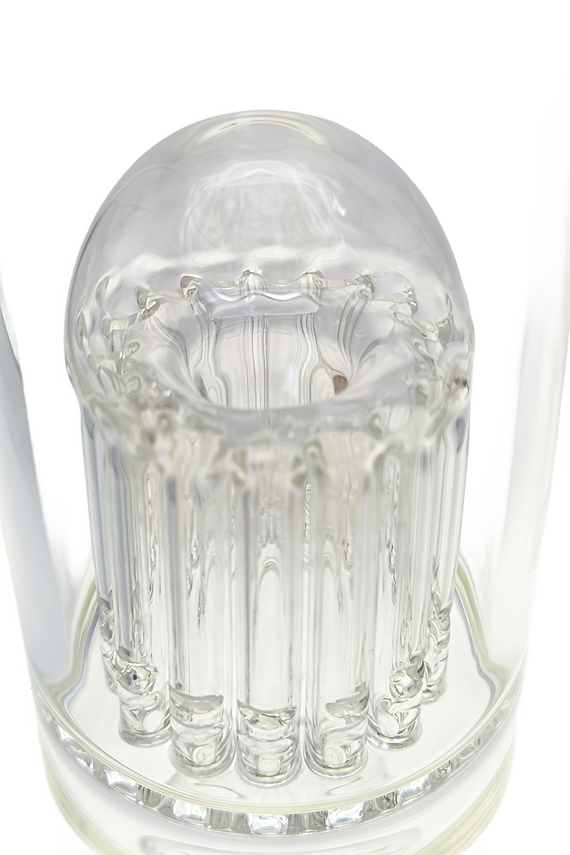 TAG - 21" Fixed Double 16 Arm Tree Beaker 50x7MM - 28/18MM Downstem (5.00") - Discreet Smoker