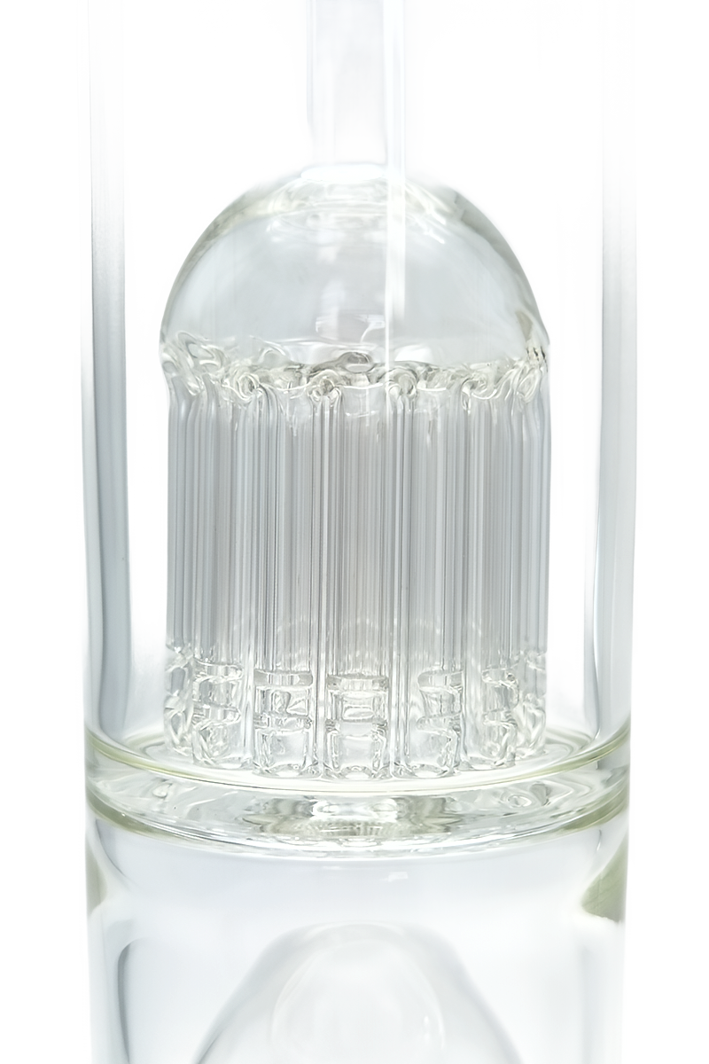 TAG - 21" Fixed Double 16 Arm Tree Beaker 50x7MM - 28/18MM Downstem (5.00") - Discreet Smoker