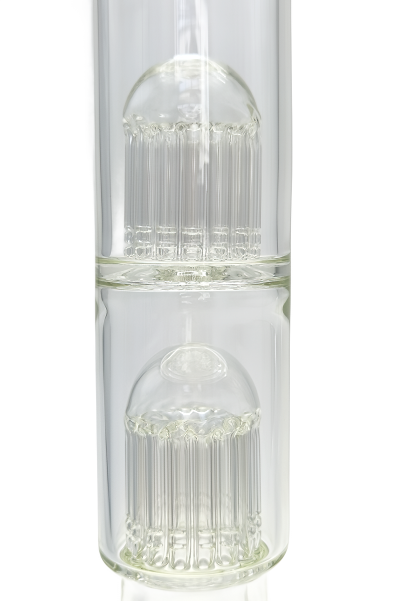 TAG - 21" Fixed Double 16 Arm Tree Beaker 50x7MM - 28/18MM Downstem (5.00") - Discreet Smoker