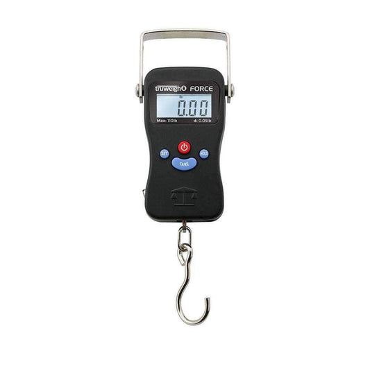 Truweigh Force Digital Hanging Scale - 110lb x 0.05lb - Black - Discreet Smoker