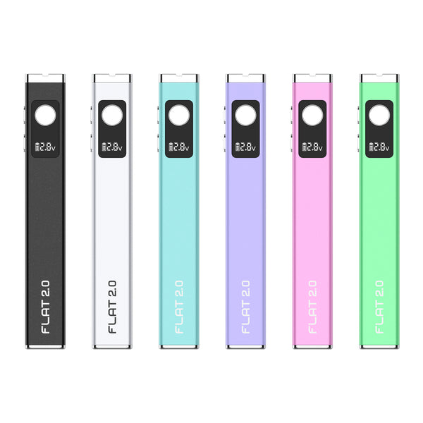 Yocan Flat 2.0 510 Thread Battery - Discreet Smoker
