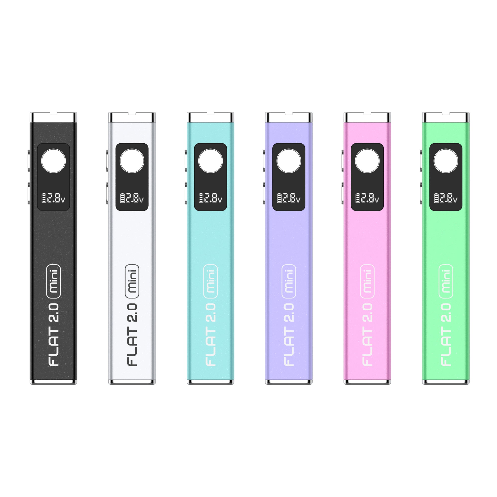 Yocan Flat 2.0 510 Thread Battery - Discreet Smoker