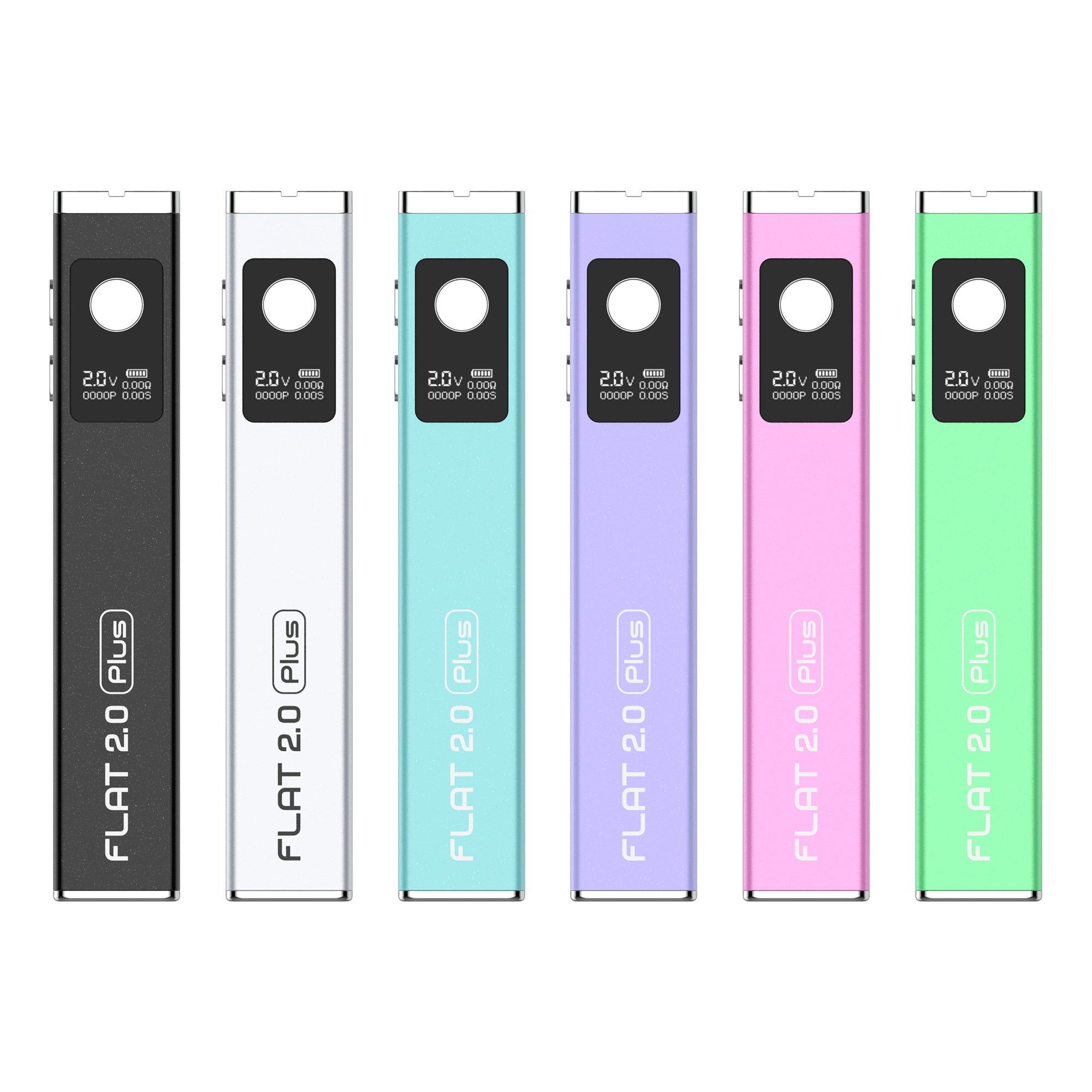 Yocan Flat 2.0 510 Thread Battery - Discreet Smoker