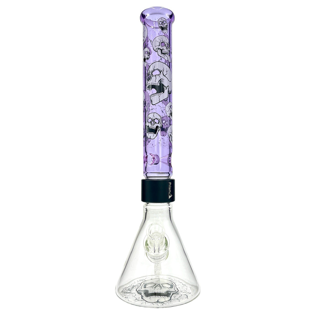Prism Skull Beaker Single Stack - Discreet Smoker