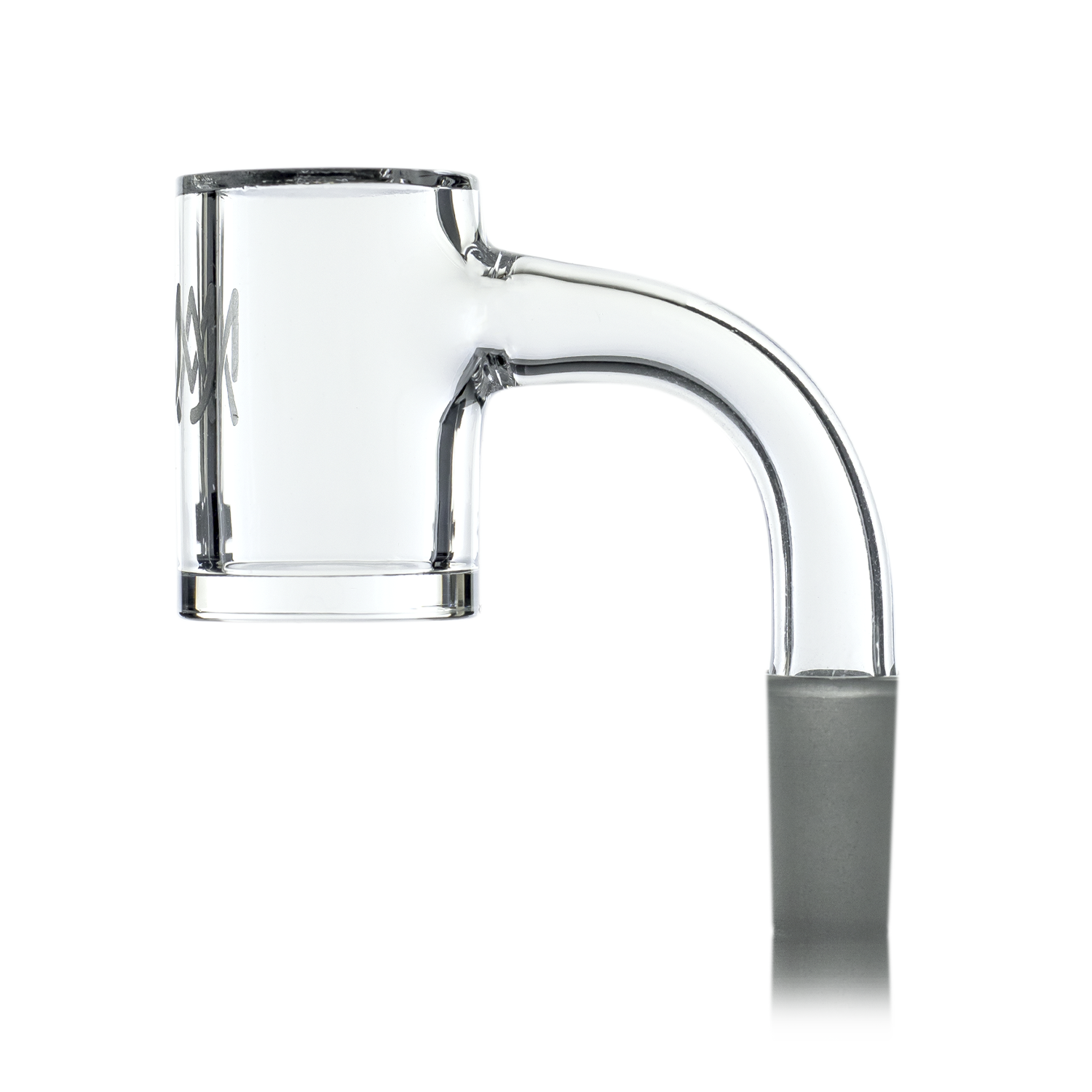 MJ Arsenal Premium Full Weld Clear Quartz Banger - Discreet Smoker