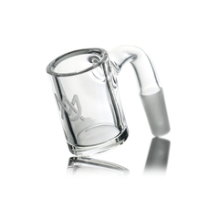 MJ Arsenal Premium Full Weld Clear Quartz Banger - Discreet Smoker