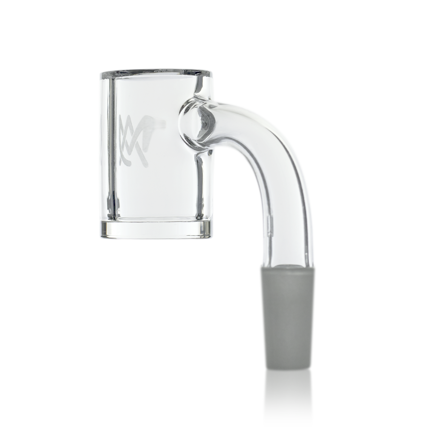 MJ Arsenal Premium Full Weld Clear Quartz Banger - Discreet Smoker