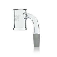 MJ Arsenal Premium Full Weld Clear Quartz Banger - Discreet Smoker