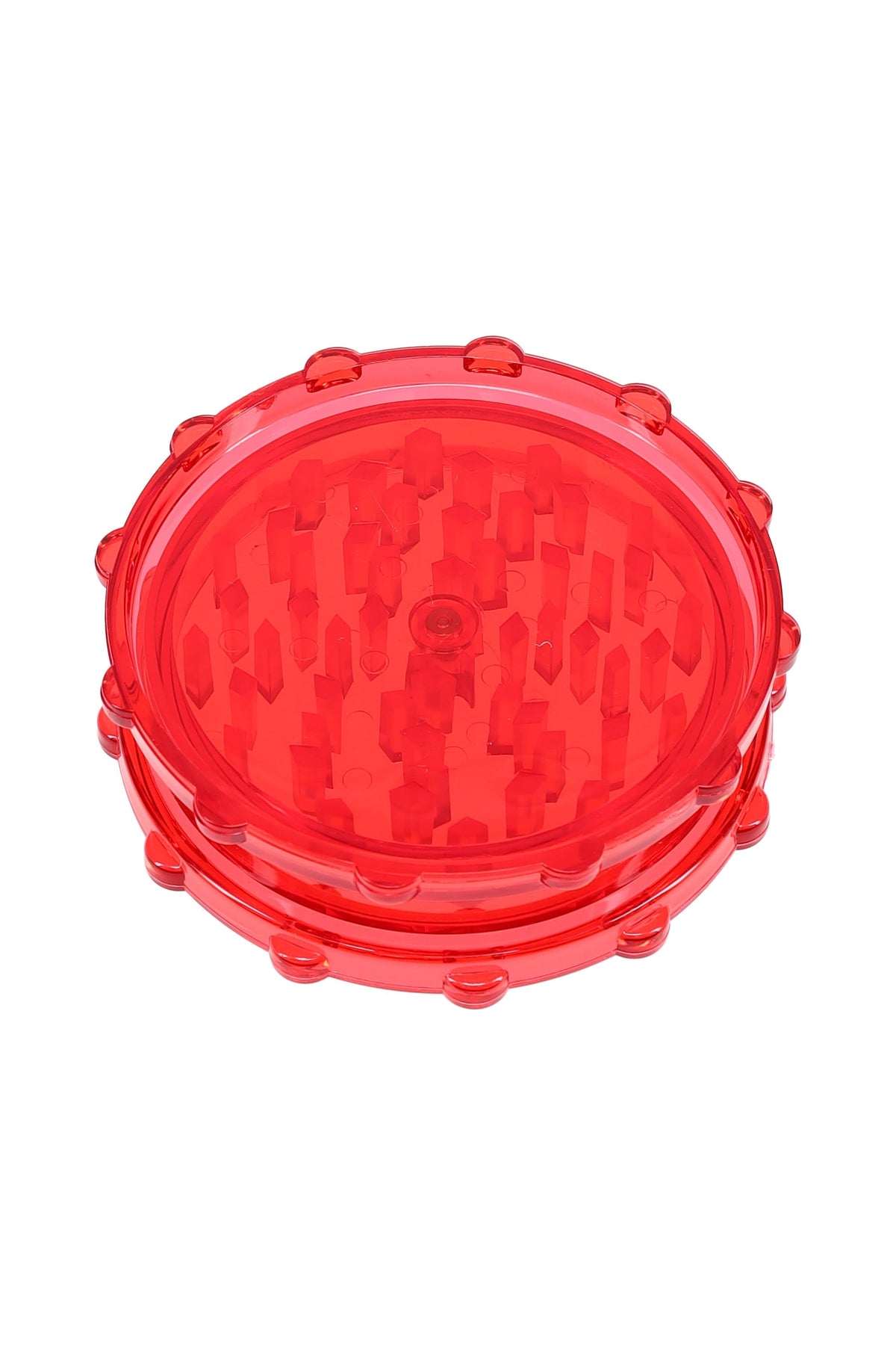 3" Acrylic Magnetic 2-Part Herb Grinder “Color Pop” – Choose Color - Discreet Smoker