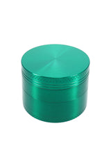 4-Part Metal Herb Grinder “Pocket Press” – 2″ (50 mm) – Assorted Colors - Discreet Smoker