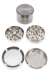 EVRST 4-Part Metal Herb Grinder – 1½″, 2″, 2½″, 3″ – Assorted