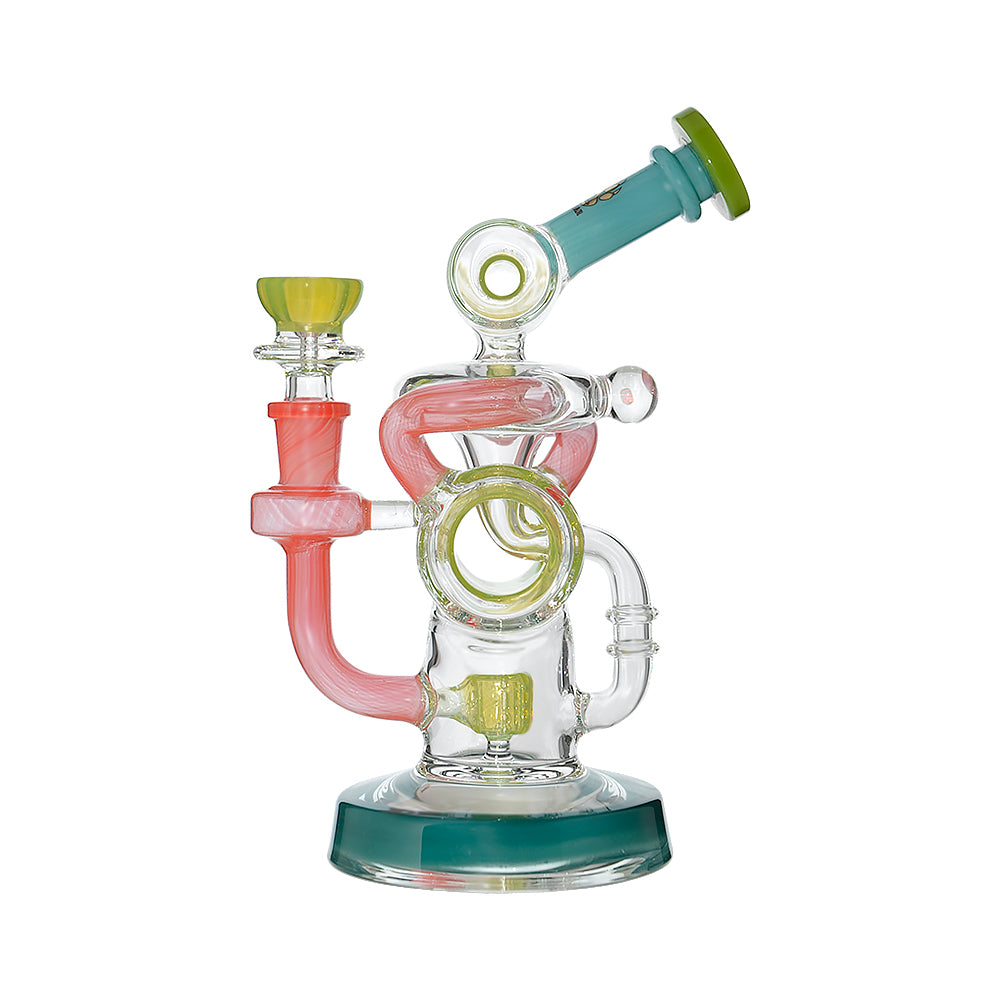 Calibear Loopsicle Recycler Dab Rig - Discreet Smoker