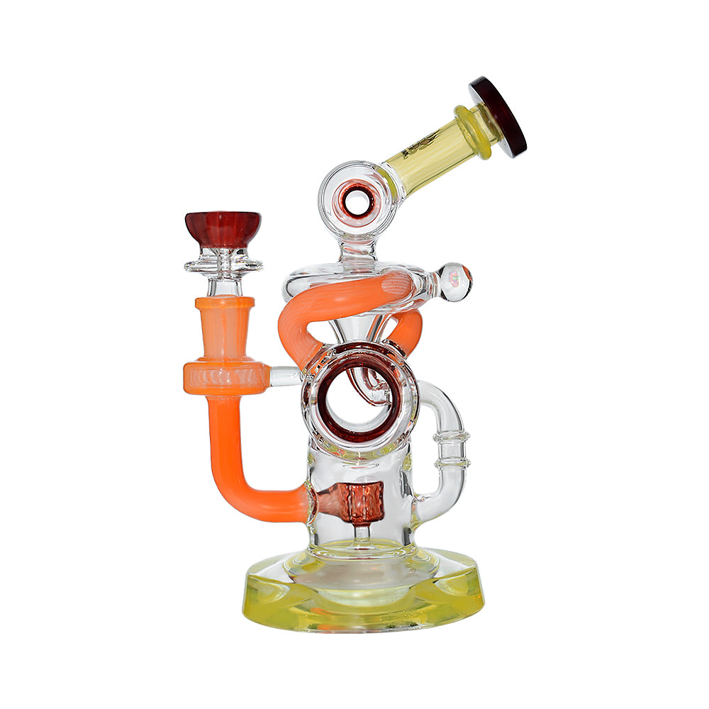 Calibear Loopsicle Recycler Dab Rig - Discreet Smoker
