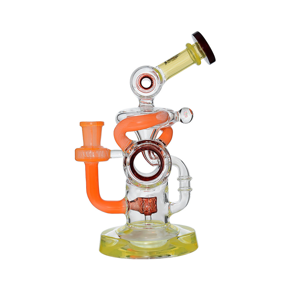 Calibear Loopsicle Recycler Dab Rig - Discreet Smoker