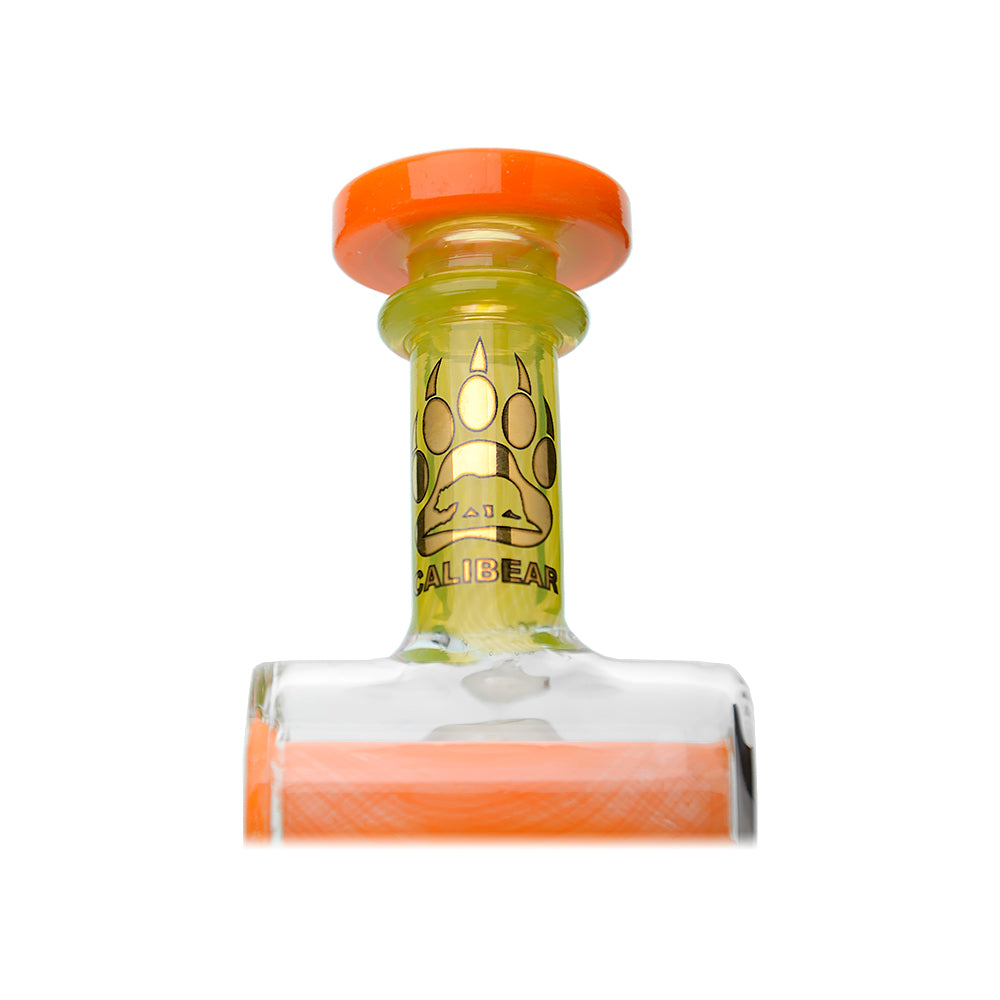 Calibear Gusher Recycler Dual Percolator Dab Rig - Discreet Smoker