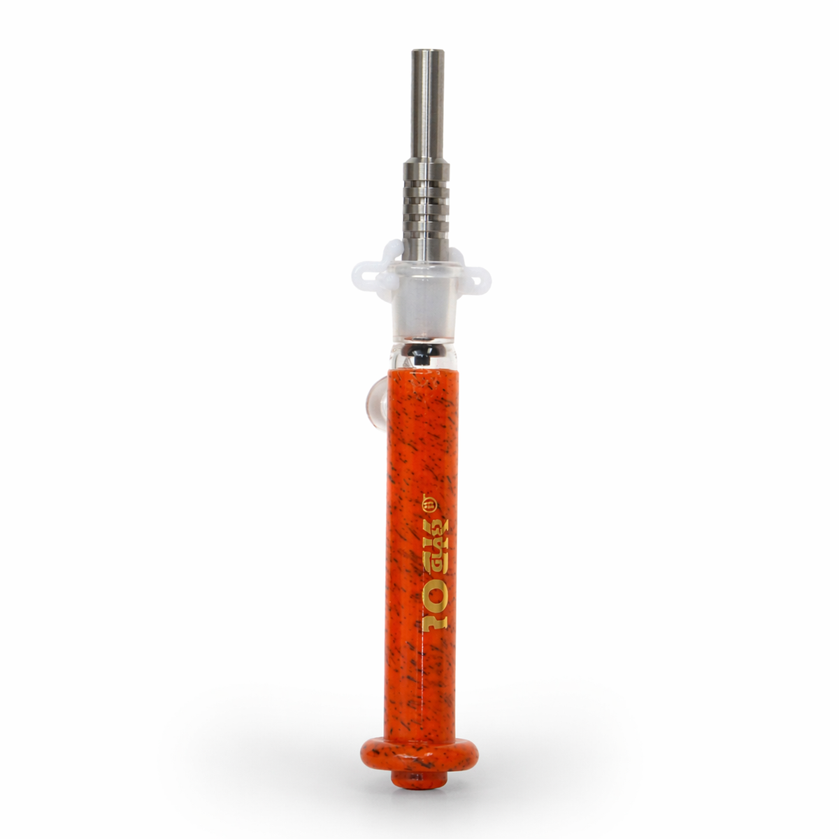 Ember Wand 14mm Rock Glass Nectar Straw