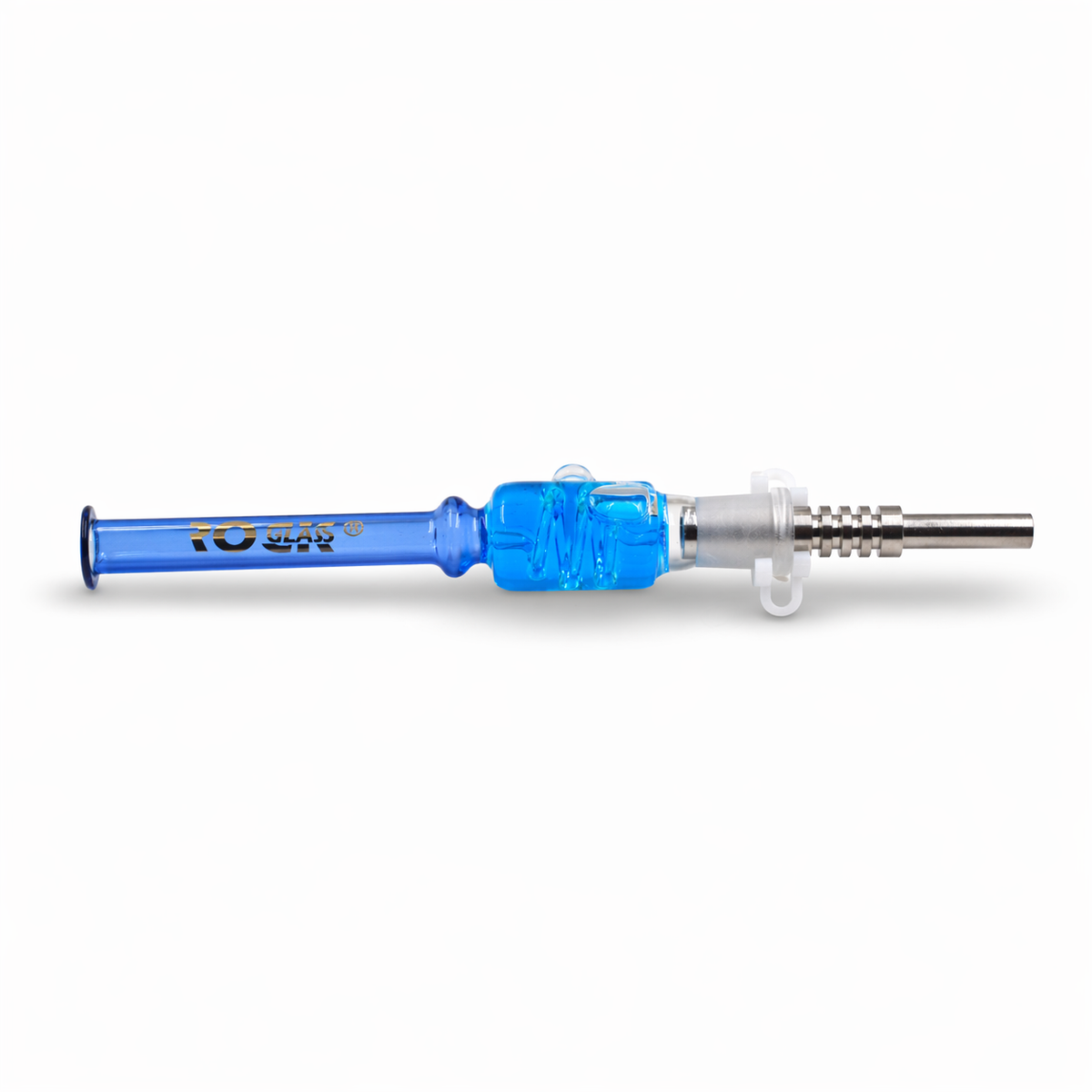 Tundra Tube 14mm Rock Glass Freezable Glycerine Straw - Discreet Smoker