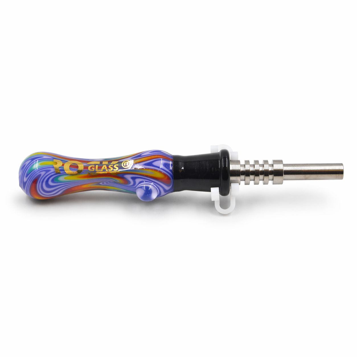 Tectonic Sip 14mm Rock Glass Nectar Straw - Discreet Smoker
