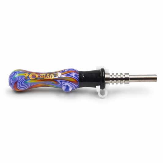 Tectonic Sip 14mm Rock Glass Nectar Straw - Discreet Smoker