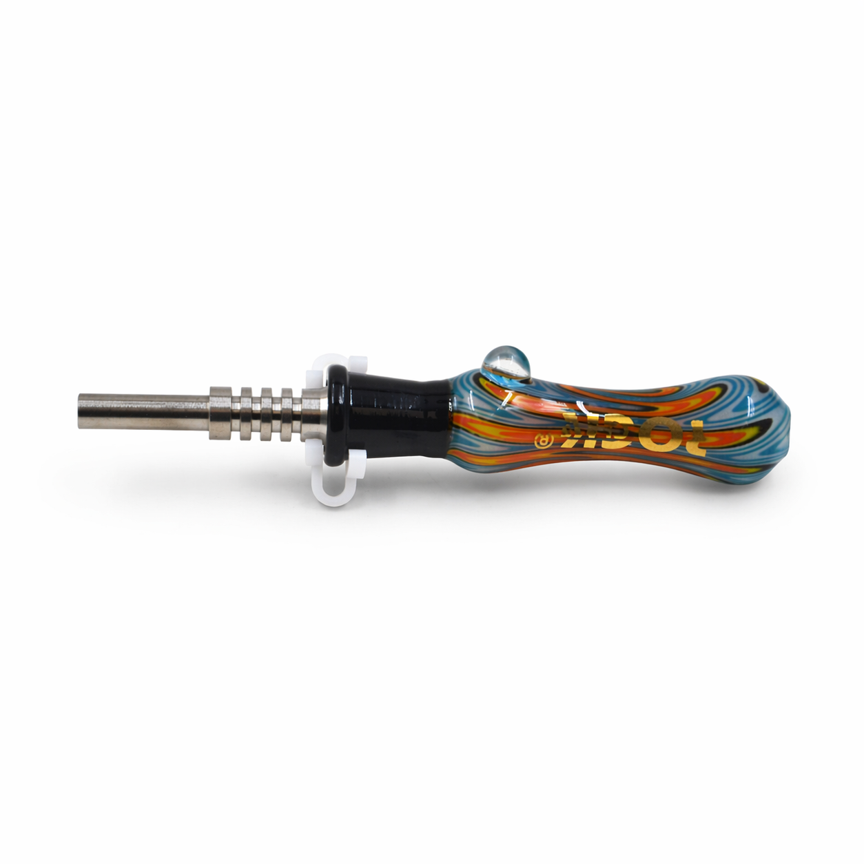 Tectonic Sip 14mm Rock Glass Nectar Straw - Discreet Smoker