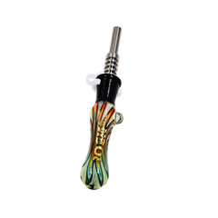 Tectonic Sip 14mm Rock Glass Nectar Straw - Discreet Smoker