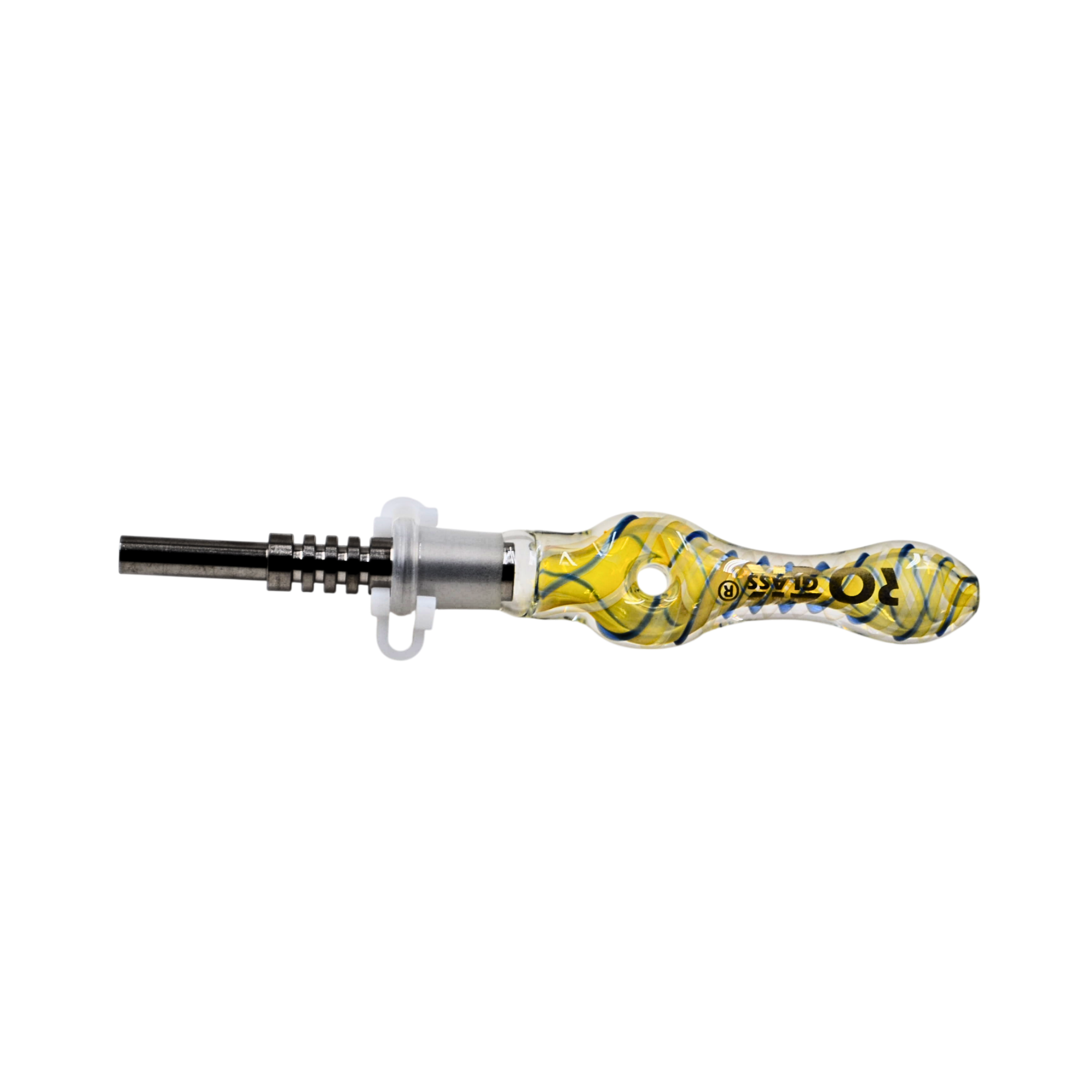 RockPulse 14MM Glass Nectar Straw - Discreet Smoker