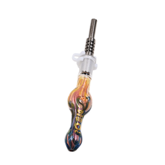 RockPulse 14MM Glass Nectar Straw - Discreet Smoker