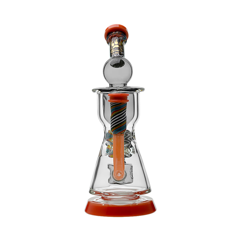 Calibear WigWag Seed Of Life Percolator Incycler Dab Rig - Discreet Smoker