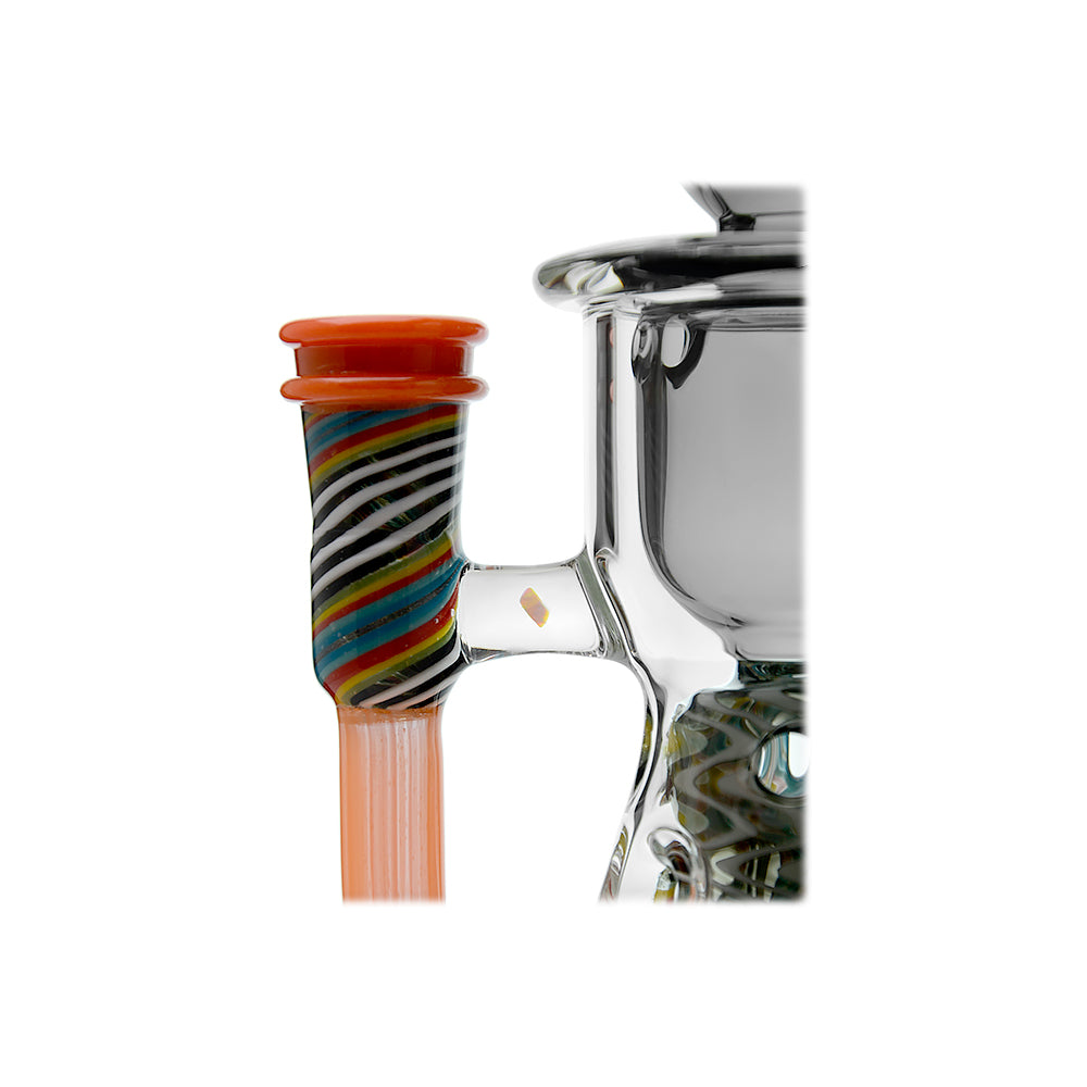 Calibear WigWag Seed Of Life Percolator Incycler Dab Rig - Discreet Smoker