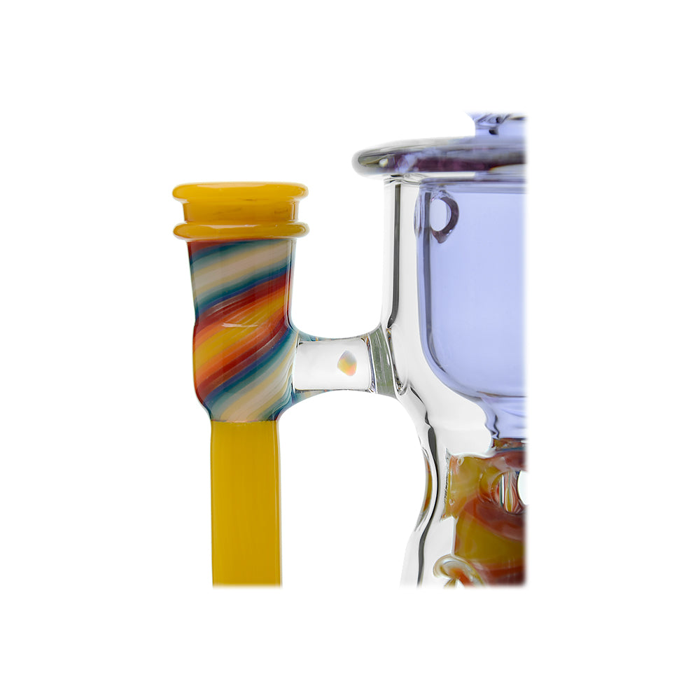 Calibear WigWag Seed Of Life Percolator Incycler Dab Rig - Discreet Smoker
