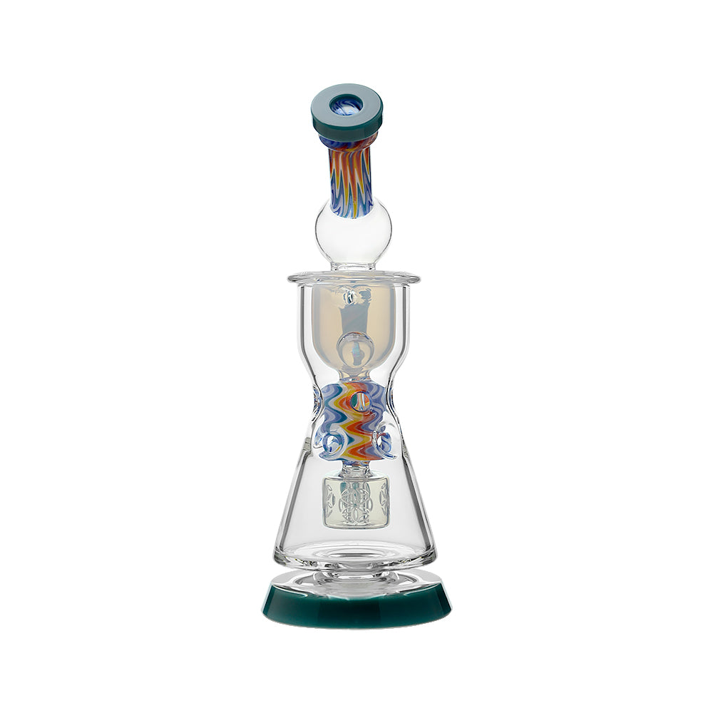 Calibear WigWag Seed Of Life Percolator Incycler Dab Rig - Discreet Smoker