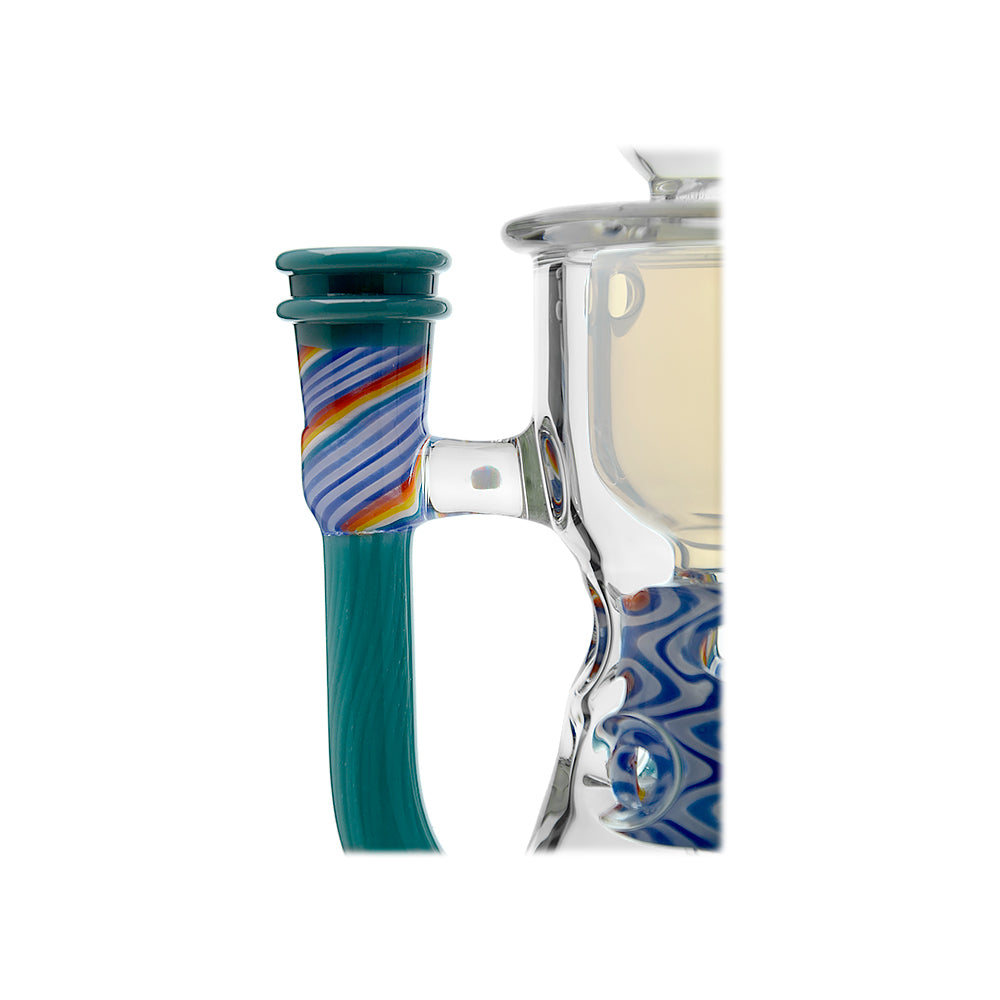 Calibear WigWag Seed Of Life Percolator Incycler Dab Rig - Discreet Smoker