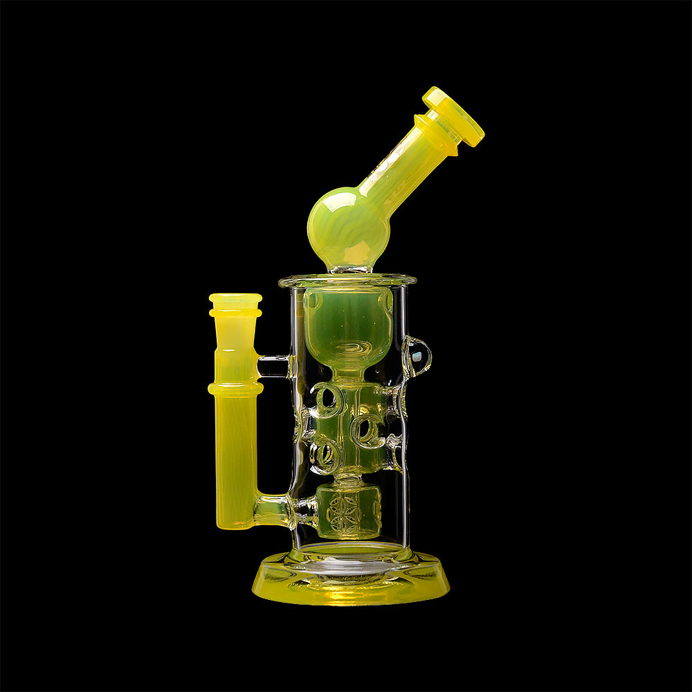 Calibear Seed Of Life Swiss Incycler Dab Rig - Discreet Smoker