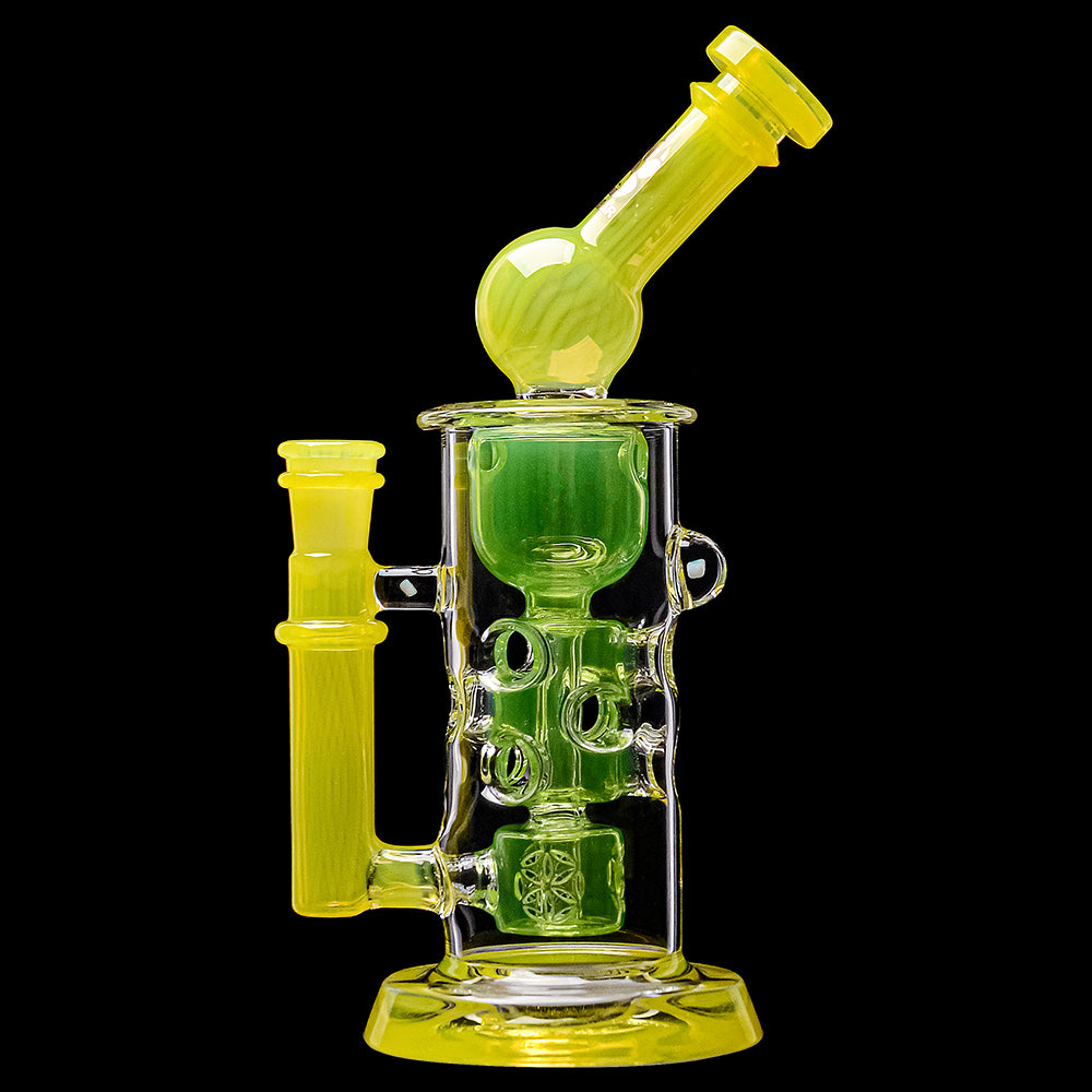 Calibear Seed Of Life Swiss Incycler Dab Rig - Discreet Smoker