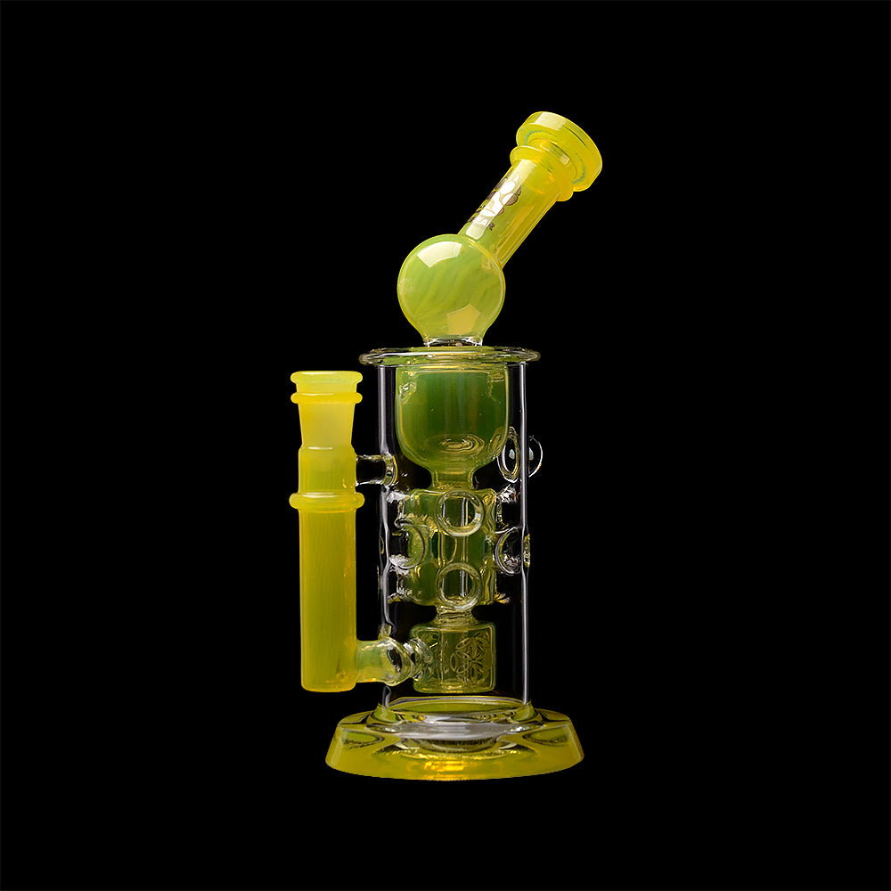 Calibear Seed Of Life Swiss Incycler Dab Rig - Discreet Smoker