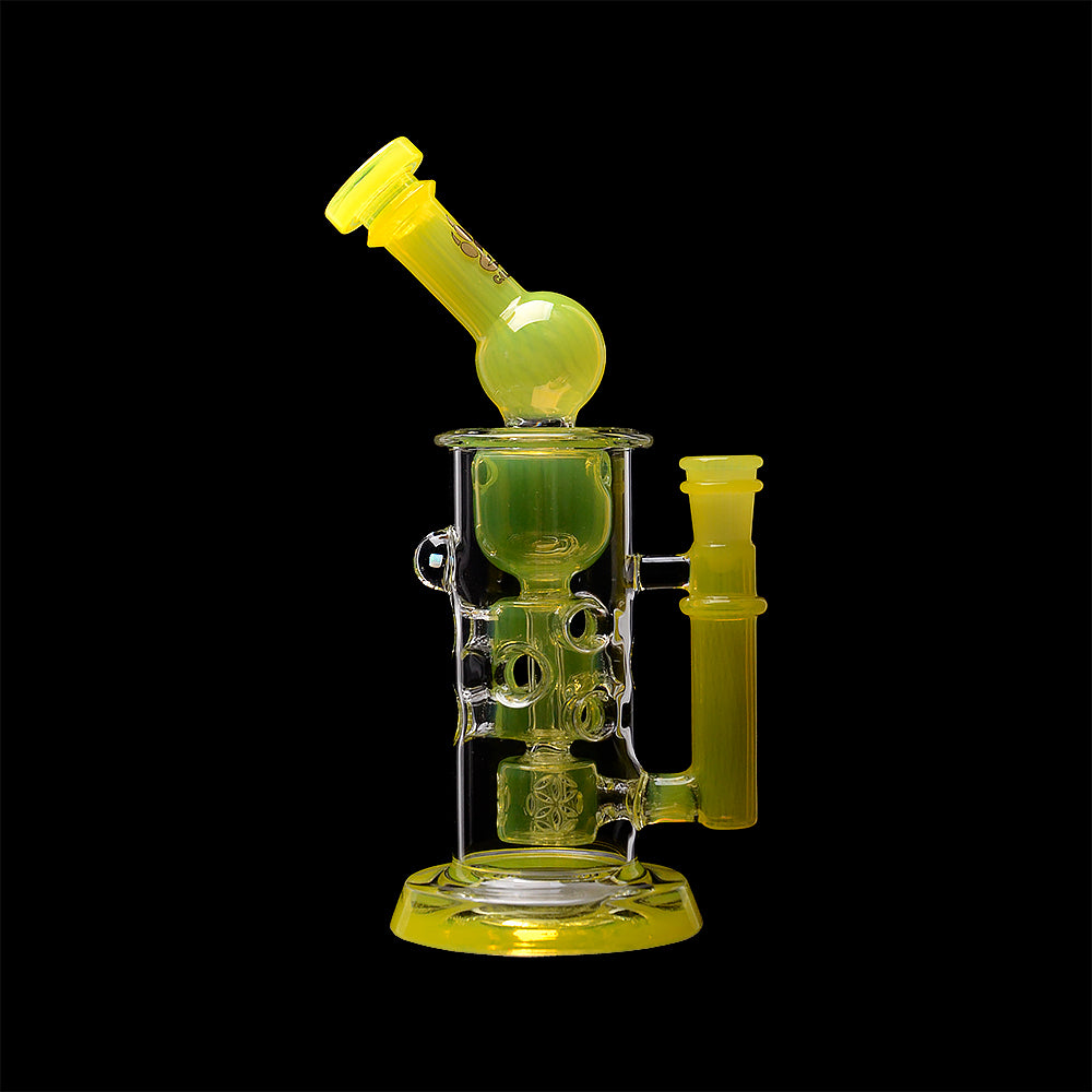 Calibear Seed Of Life Swiss Incycler Dab Rig - Discreet Smoker