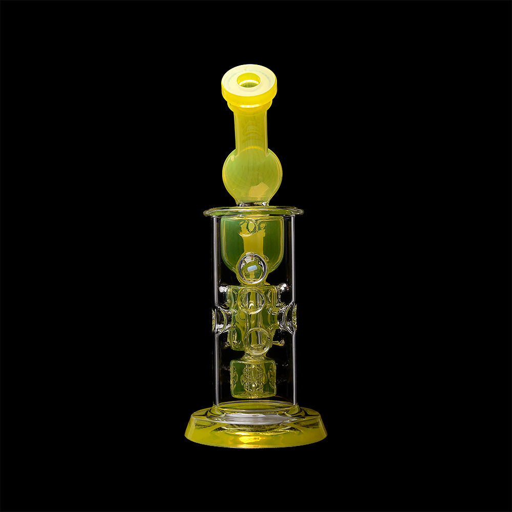 Calibear Seed Of Life Swiss Incycler Dab Rig - Discreet Smoker