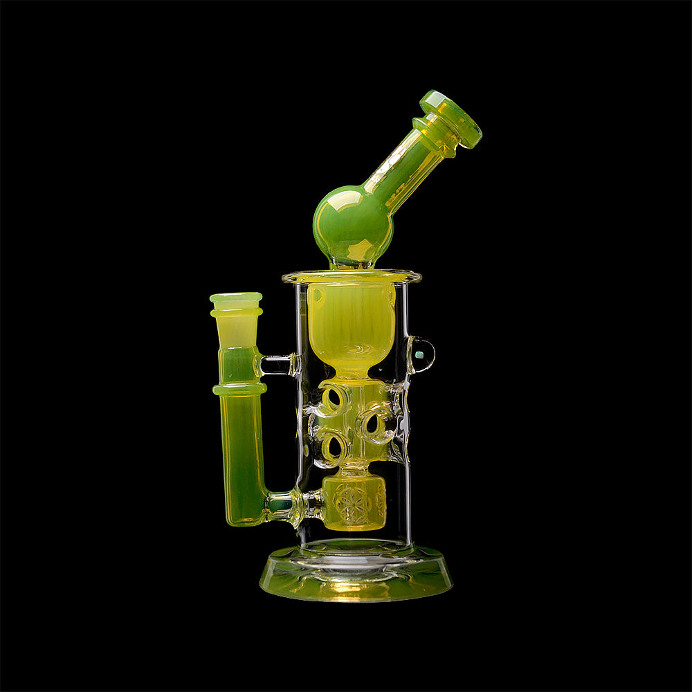 Calibear Seed Of Life Swiss Incycler Dab Rig - Discreet Smoker
