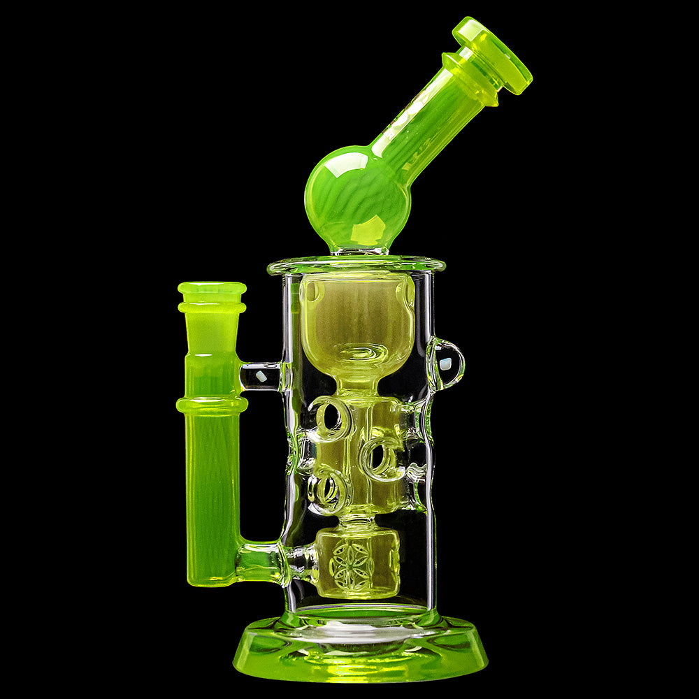 Calibear Seed Of Life Swiss Incycler Dab Rig - Discreet Smoker