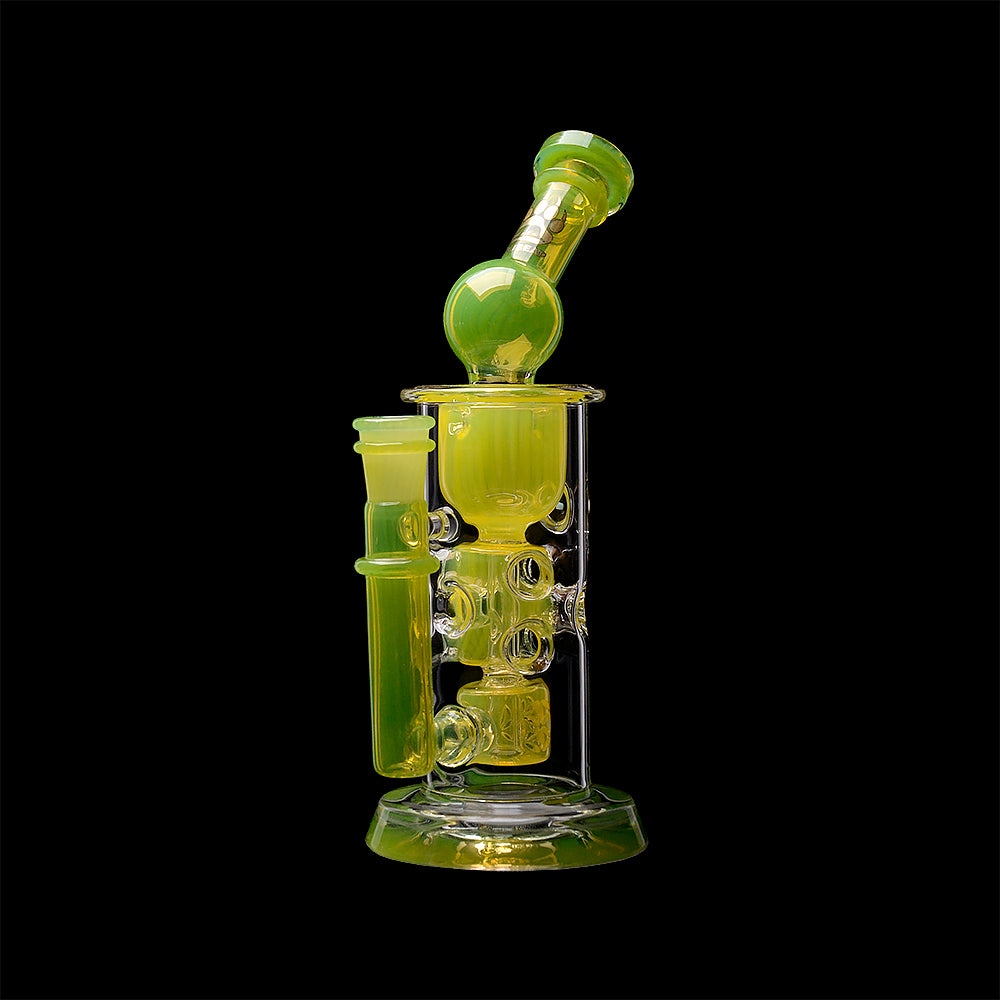 Calibear Seed Of Life Swiss Incycler Dab Rig - Discreet Smoker