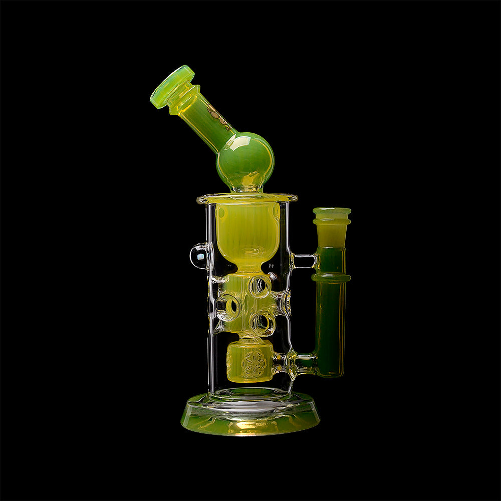 Calibear Seed Of Life Swiss Incycler Dab Rig - Discreet Smoker
