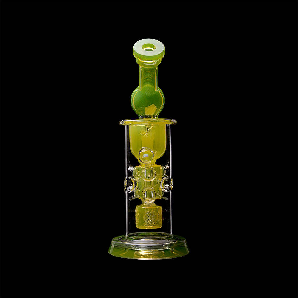 Calibear Seed Of Life Swiss Incycler Dab Rig - Discreet Smoker