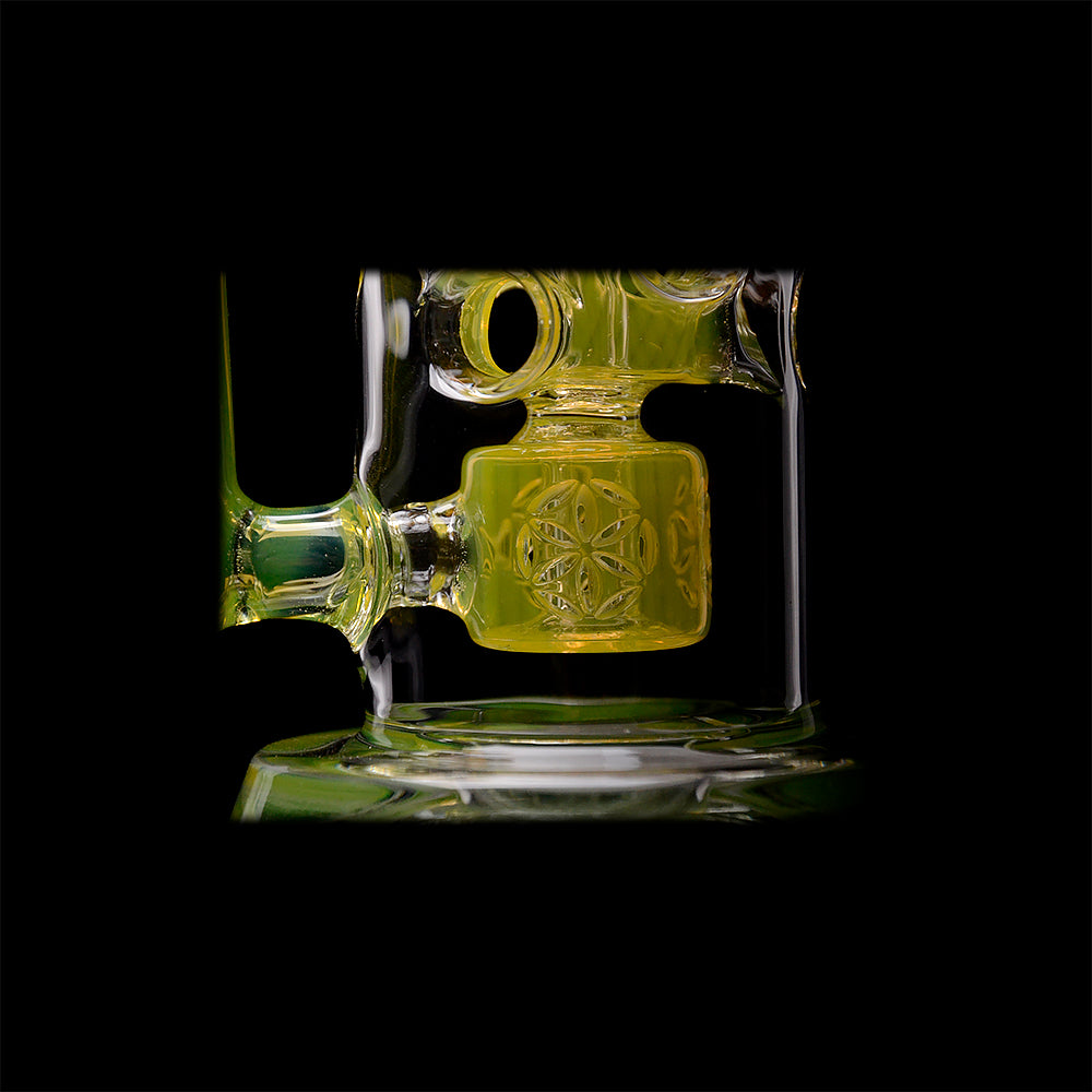 Calibear Seed Of Life Swiss Incycler Dab Rig - Discreet Smoker