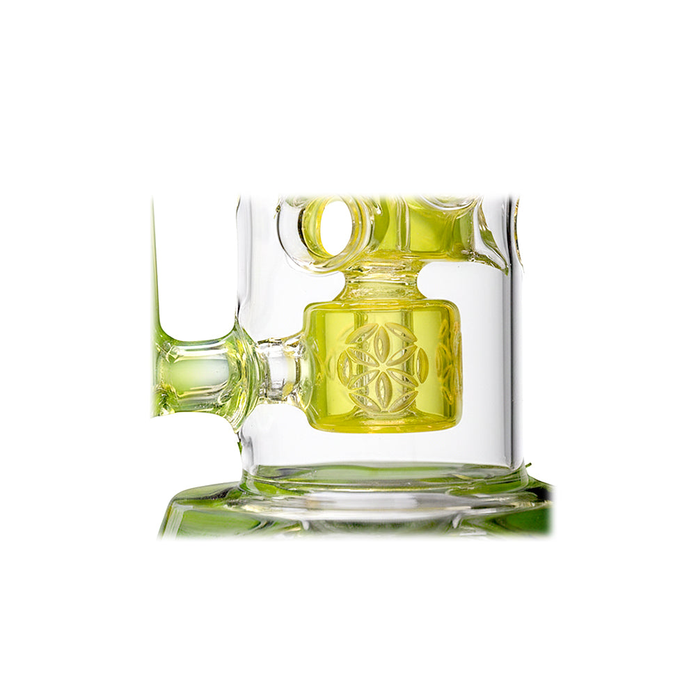Calibear Seed Of Life Swiss Incycler Dab Rig - Discreet Smoker