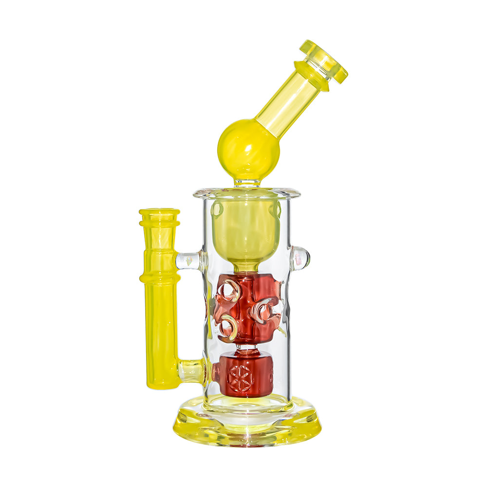 Calibear Seed Of Life Swiss Incycler Dab Rig - Discreet Smoker