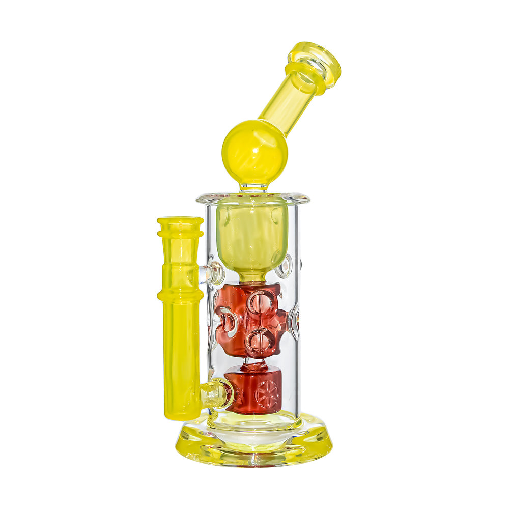 Calibear Seed Of Life Swiss Incycler Dab Rig - Discreet Smoker